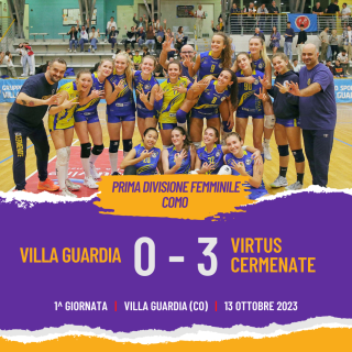 VILLA GUARDIA 0 - VIRTUS CERMENATE 3