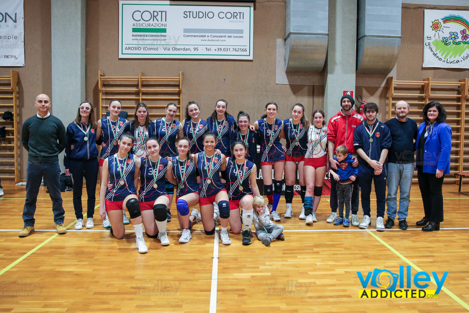 #FipavComo #VolleyAddictedPremiazioni Under 18 Femminile 2023/24Arosio (CO) - 17 marzo 2024Gallery: www.volleyaddicted.comCredit: Morotti Matteo/VolleyAddicted.com
