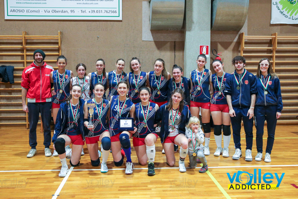 #FipavComo #VolleyAddictedPremiazioni Under 18 Femminile 2023/24Arosio (CO) - 17 marzo 2024Gallery: www.volleyaddicted.comCredit: Morotti Matteo/VolleyAddicted.com