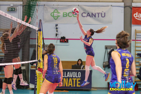 #FipavLombardia #VolleyAddictedBIANCHI GROUP CERMENATE 3 - FUTURA VOLLEY GIOVANI 0Serie C Femminile 2024/25 Lombardia - 15^ GiornataCermenate (CO) - 8 febbraio 2025Gallery: www.volleyaddicted.comCredit: Morotti Matteo/VolleyAddicted.com