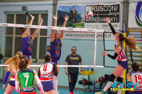 #FipavLombardia #VolleyAddictedBIANCHI GROUP CERMENATE 2 - GRUPPO SAEP KAIRE SPORT ASD 221^ Giornata Serie D FemminileCermenate (CO) - 29 marzo 2025Gallery: www.volleyaddicted.comCredit: Morotti Matteo/VolleyAddicted.com