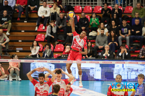 #SuperLega #VolleyAddictedSuperLega Credem Banca 2023/24 - PlayOff ScudettoQuarti di Finale - Gara 1GAS SALES BLUENERGY PIACENZA 2 - ALLIANZ MILANO 3PalaBancaSport - Piacenza - 6 marzo 2024Gallery: www.volleyaddicted.comCredit: Morotti Matteo/VolleyAddicted.com