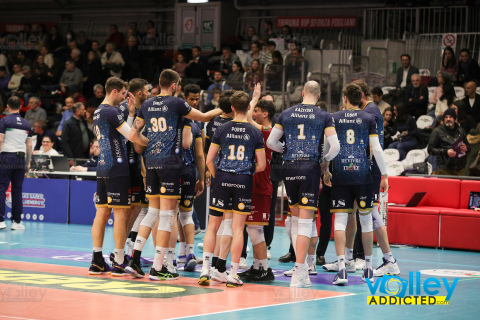 #SuperLega #VolleyAddictedSuperLega Credem Banca 2023/24 - PlayOff ScudettoQuarti di Finale - Gara 1GAS SALES BLUENERGY PIACENZA 2 - ALLIANZ MILANO 3PalaBancaSport - Piacenza - 6 marzo 2024Gallery: www.volleyaddicted.comCredit: Morotti Matteo/VolleyAddicted.com
