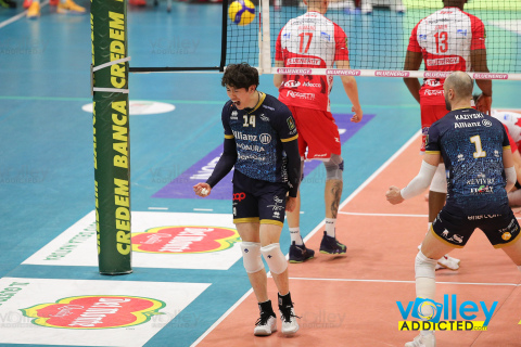 #SuperLega #VolleyAddictedSuperLega Credem Banca 2023/24 - PlayOff ScudettoQuarti di Finale - Gara 1GAS SALES BLUENERGY PIACENZA 2 - ALLIANZ MILANO 3PalaBancaSport - Piacenza - 6 marzo 2024Gallery: www.volleyaddicted.comCredit: Morotti Matteo/VolleyAddicted.com