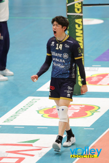 #SuperLega #VolleyAddictedSuperLega Credem Banca 2023/24 - PlayOff ScudettoQuarti di Finale - Gara 1GAS SALES BLUENERGY PIACENZA 2 - ALLIANZ MILANO 3PalaBancaSport - Piacenza - 6 marzo 2024Gallery: www.volleyaddicted.comCredit: Morotti Matteo/VolleyAddicted.com