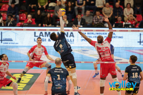 #SuperLega #VolleyAddictedSuperLega Credem Banca 2023/24 - PlayOff ScudettoQuarti di Finale - Gara 1GAS SALES BLUENERGY PIACENZA 2 - ALLIANZ MILANO 3PalaBancaSport - Piacenza - 6 marzo 2024Gallery: www.volleyaddicted.comCredit: Morotti Matteo/VolleyAddicted.com