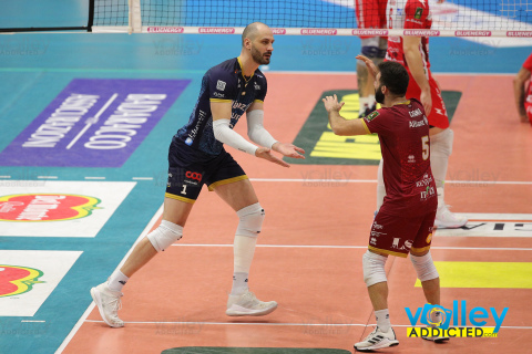 #SuperLega #VolleyAddictedSuperLega Credem Banca 2023/24 - PlayOff ScudettoQuarti di Finale - Gara 1GAS SALES BLUENERGY PIACENZA 2 - ALLIANZ MILANO 3PalaBancaSport - Piacenza - 6 marzo 2024Gallery: www.volleyaddicted.comCredit: Morotti Matteo/VolleyAddicted.com