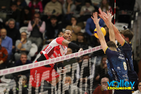 #SuperLega #VolleyAddictedSuperLega Credem Banca 2023/24 - PlayOff ScudettoQuarti di Finale - Gara 1GAS SALES BLUENERGY PIACENZA 2 - ALLIANZ MILANO 3PalaBancaSport - Piacenza - 6 marzo 2024Gallery: www.volleyaddicted.comCredit: Morotti Matteo/VolleyAddicted.com