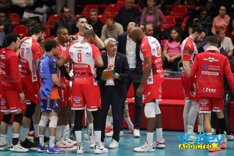 #SuperLega #VolleyAddictedSuperLega Credem Banca 2023/24 - PlayOff ScudettoQuarti di Finale - Gara 1GAS SALES BLUENERGY PIACENZA 2 - ALLIANZ MILANO 3PalaBancaSport - Piacenza - 6 marzo 2024Gallery: www.volleyaddicted.comCredit: Morotti Matteo/VolleyAddicted.com