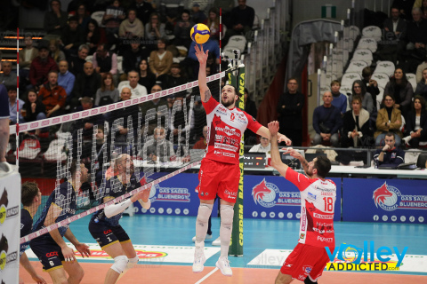#SuperLega #VolleyAddictedSuperLega Credem Banca 2023/24 - PlayOff ScudettoQuarti di Finale - Gara 1GAS SALES BLUENERGY PIACENZA 2 - ALLIANZ MILANO 3PalaBancaSport - Piacenza - 6 marzo 2024Gallery: www.volleyaddicted.comCredit: Morotti Matteo/VolleyAddicted.com