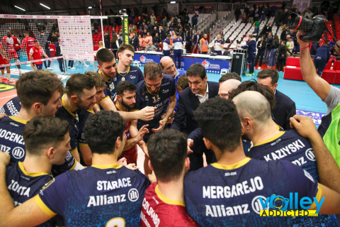 #SuperLega #VolleyAddictedSuperLega Credem Banca 2023/24 - PlayOff ScudettoQuarti di Finale - Gara 1GAS SALES BLUENERGY PIACENZA 2 - ALLIANZ MILANO 3PalaBancaSport - Piacenza - 6 marzo 2024Gallery: www.volleyaddicted.comCredit: Morotti Matteo/VolleyAddicted.com