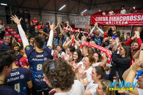 #SuperLega #VolleyAddictedSuperLega Credem Banca 2023/24 - PlayOff ScudettoQuarti di Finale - Gara 1GAS SALES BLUENERGY PIACENZA 2 - ALLIANZ MILANO 3PalaBancaSport - Piacenza - 6 marzo 2024Gallery: www.volleyaddicted.comCredit: Morotti Matteo/VolleyAddicted.com