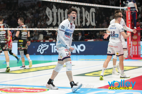 #DelMonteCoppa#SuperLega #VolleyAddictedFinal Four Del Monte® Coppa Italia 2024 - SemifinaleSIR SUSA VIM PERUGIA 3 - ALLIANZ MILANO 2Unipol Arena, Casalecchio di Reno (BO) - 27 gennaio 2024Gallery: www.volleyaddicted.comCredit: Morotti Matteo/VolleyAddicted.com