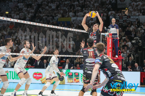 #DelMonteCoppa#SuperLega #VolleyAddictedFinal Four Del Monte® Coppa Italia 2024 - SemifinaleSIR SUSA VIM PERUGIA 3 - ALLIANZ MILANO 2Unipol Arena, Casalecchio di Reno (BO) - 27 gennaio 2024Gallery: www.volleyaddicted.comCredit: Morotti Matteo/VolleyAddicted.com