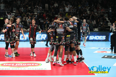 #DelMonteCoppa#SuperLega #VolleyAddictedFinal Four Del Monte® Coppa Italia 2024 - SemifinaleSIR SUSA VIM PERUGIA 3 - ALLIANZ MILANO 2Unipol Arena, Casalecchio di Reno (BO) - 27 gennaio 2024Gallery: www.volleyaddicted.comCredit: Morotti Matteo/VolleyAddicted.com