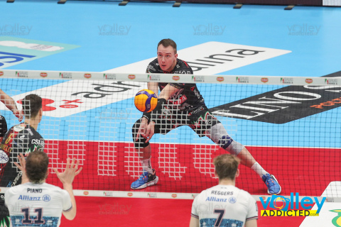 #DelMonteCoppa#SuperLega #VolleyAddictedFinal Four Del Monte® Coppa Italia 2024 - SemifinaleSIR SUSA VIM PERUGIA 3 - ALLIANZ MILANO 2Unipol Arena, Casalecchio di Reno (BO) - 27 gennaio 2024Gallery: www.volleyaddicted.comCredit: Morotti Matteo/VolleyAddicted.com
