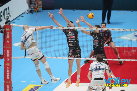 #DelMonteCoppa#SuperLega #VolleyAddictedFinal Four Del Monte® Coppa Italia 2024 - SemifinaleSIR SUSA VIM PERUGIA 3 - ALLIANZ MILANO 2Unipol Arena, Casalecchio di Reno (BO) - 27 gennaio 2024Gallery: www.volleyaddicted.comCredit: Morotti Matteo/VolleyAddicted.com