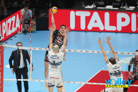 #DelMonteCoppa#SuperLega #VolleyAddictedFinal Four Del Monte® Coppa Italia 2024 - SemifinaleSIR SUSA VIM PERUGIA 3 - ALLIANZ MILANO 2Unipol Arena, Casalecchio di Reno (BO) - 27 gennaio 2024Gallery: www.volleyaddicted.comCredit: Morotti Matteo/VolleyAddicted.com