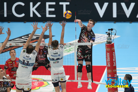 #DelMonteCoppa#SuperLega #VolleyAddictedFinal Four Del Monte® Coppa Italia 2024 - SemifinaleSIR SUSA VIM PERUGIA 3 - ALLIANZ MILANO 2Unipol Arena, Casalecchio di Reno (BO) - 27 gennaio 2024Gallery: www.volleyaddicted.comCredit: Morotti Matteo/VolleyAddicted.com