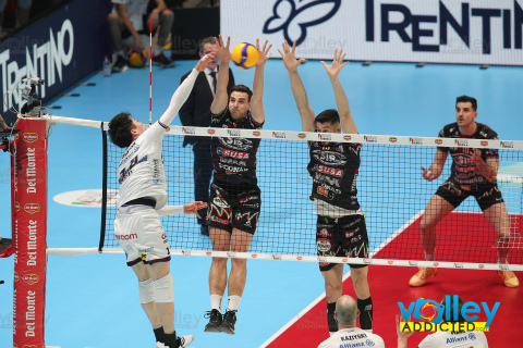 #DelMonteCoppa#SuperLega #VolleyAddictedFinal Four Del Monte® Coppa Italia 2024 - SemifinaleSIR SUSA VIM PERUGIA 3 - ALLIANZ MILANO 2Unipol Arena, Casalecchio di Reno (BO) - 27 gennaio 2024Gallery: www.volleyaddicted.comCredit: Morotti Matteo/VolleyAddicted.com