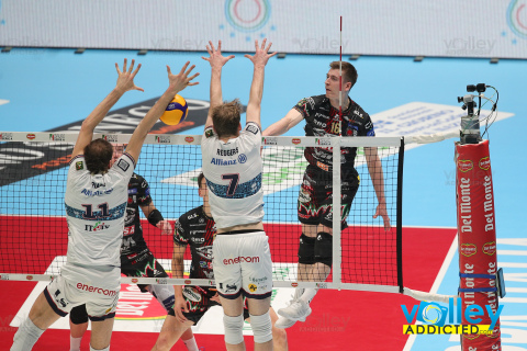 #DelMonteCoppa#SuperLega #VolleyAddictedFinal Four Del Monte® Coppa Italia 2024 - SemifinaleSIR SUSA VIM PERUGIA 3 - ALLIANZ MILANO 2Unipol Arena, Casalecchio di Reno (BO) - 27 gennaio 2024Gallery: www.volleyaddicted.comCredit: Morotti Matteo/VolleyAddicted.com
