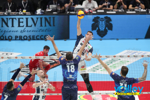 #DelMonteCoppa#SuperLega #VolleyAddictedFinal Four Del Monte® Coppa Italia 2024 - SemifinaleITAS TRENTINO 2 - MINT VERO VOLLEY MONZA 3Unipol Arena, Casalecchio di Reno (BO) - 27 gennaio 2024Gallery: www.volleyaddicted.comCredit: Morotti Matteo/VolleyAddicted.com