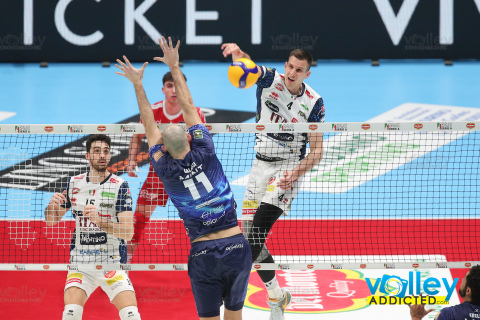 #DelMonteCoppa#SuperLega #VolleyAddictedFinal Four Del Monte® Coppa Italia 2024 - SemifinaleITAS TRENTINO 2 - MINT VERO VOLLEY MONZA 3Unipol Arena, Casalecchio di Reno (BO) - 27 gennaio 2024Gallery: www.volleyaddicted.comCredit: Morotti Matteo/VolleyAddicted.com