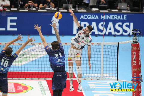 #DelMonteCoppa#SuperLega #VolleyAddictedFinal Four Del Monte® Coppa Italia 2024 - SemifinaleITAS TRENTINO 2 - MINT VERO VOLLEY MONZA 3Unipol Arena, Casalecchio di Reno (BO) - 27 gennaio 2024Gallery: www.volleyaddicted.comCredit: Morotti Matteo/VolleyAddicted.com