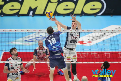 #DelMonteCoppa#SuperLega #VolleyAddictedFinal Four Del Monte® Coppa Italia 2024 - SemifinaleITAS TRENTINO 2 - MINT VERO VOLLEY MONZA 3Unipol Arena, Casalecchio di Reno (BO) - 27 gennaio 2024Gallery: www.volleyaddicted.comCredit: Morotti Matteo/VolleyAddicted.com