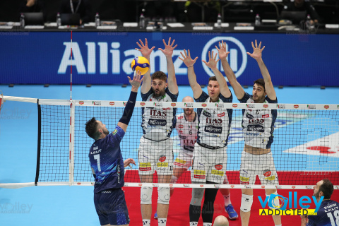 #DelMonteCoppa#SuperLega #VolleyAddictedFinal Four Del Monte® Coppa Italia 2024 - SemifinaleITAS TRENTINO 2 - MINT VERO VOLLEY MONZA 3Unipol Arena, Casalecchio di Reno (BO) - 27 gennaio 2024Gallery: www.volleyaddicted.comCredit: Morotti Matteo/VolleyAddicted.com