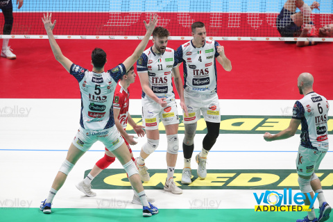 #DelMonteCoppa#SuperLega #VolleyAddictedFinal Four Del Monte® Coppa Italia 2024 - SemifinaleITAS TRENTINO 2 - MINT VERO VOLLEY MONZA 3Unipol Arena, Casalecchio di Reno (BO) - 27 gennaio 2024Gallery: www.volleyaddicted.comCredit: Morotti Matteo/VolleyAddicted.com
