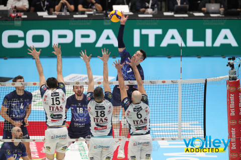 #DelMonteCoppa#SuperLega #VolleyAddictedFinal Four Del Monte® Coppa Italia 2024 - SemifinaleITAS TRENTINO 2 - MINT VERO VOLLEY MONZA 3Unipol Arena, Casalecchio di Reno (BO) - 27 gennaio 2024Gallery: www.volleyaddicted.comCredit: Morotti Matteo/VolleyAddicted.com