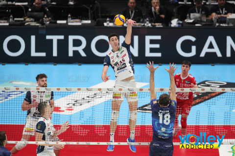 #DelMonteCoppa#SuperLega #VolleyAddictedFinal Four Del Monte® Coppa Italia 2024 - SemifinaleITAS TRENTINO 2 - MINT VERO VOLLEY MONZA 3Unipol Arena, Casalecchio di Reno (BO) - 27 gennaio 2024Gallery: www.volleyaddicted.comCredit: Morotti Matteo/VolleyAddicted.com