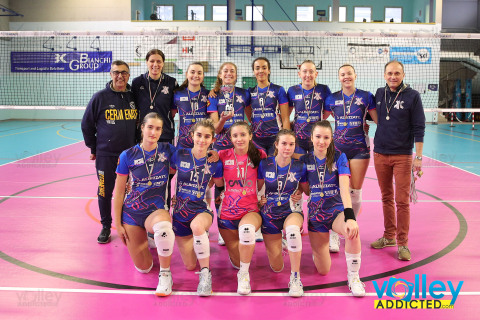 #FipavComo #VolleyAddictedVILLA CORTESE 3 - PALLAVOLO SARONNO 0Finale 3^ Posto - 1^ Winter Cup 50 - Under 18 FemminileCermenate (CO) - 5 gennaio 2025Gallery: www.volleyaddicted.comCredit: Morotti Matteo/VolleyAddicted.com